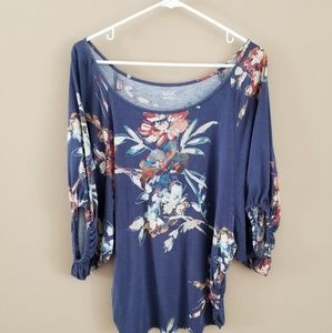 a.n.a. Floral Top